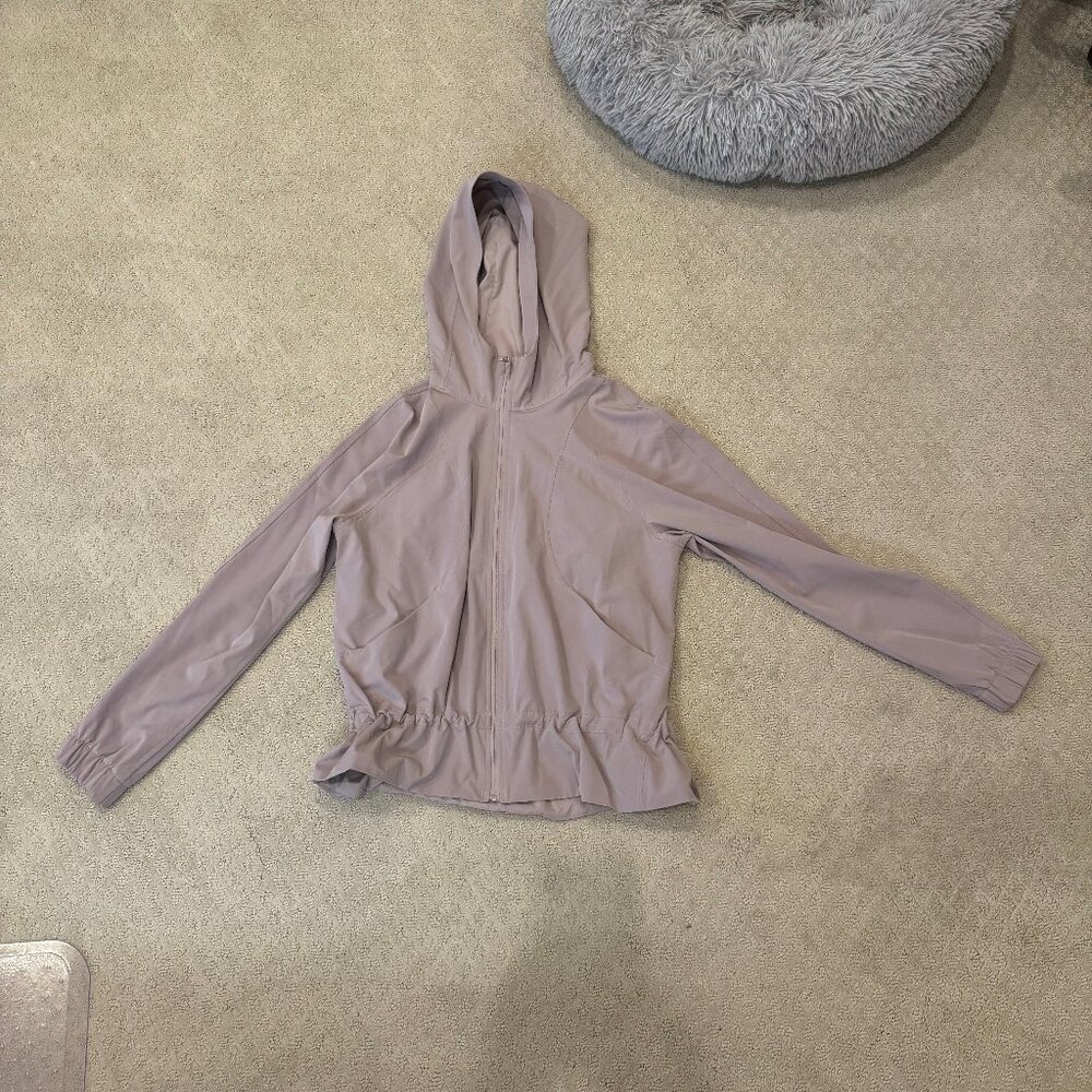Lululemon - Rain Jacket (Cropped)- Violet- Size 6